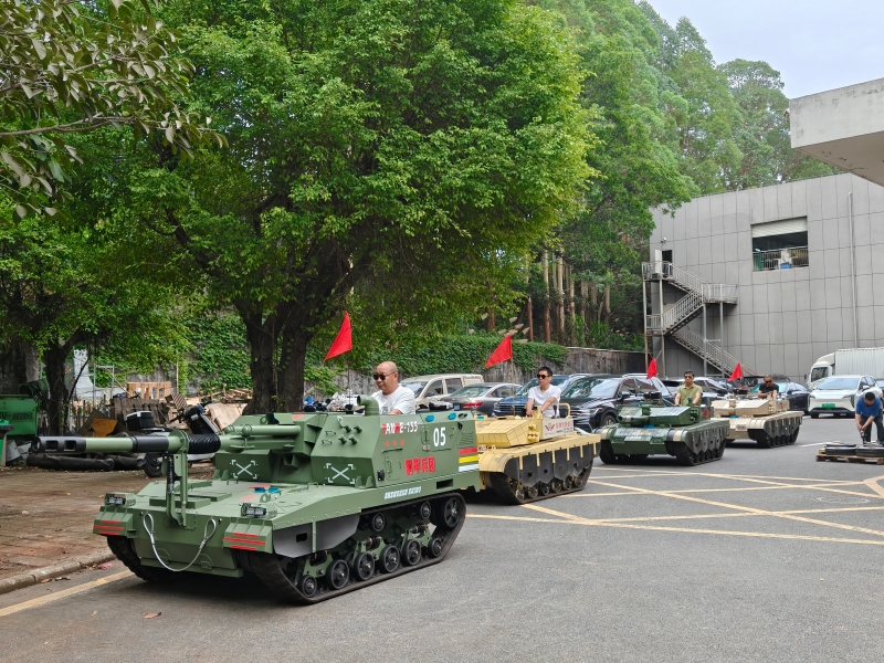 游乐坦克车的应用场景