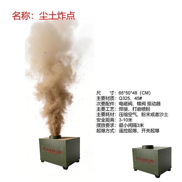 特效炸点道具【火炸点、土炸点、烟雾炸点、水炸点】